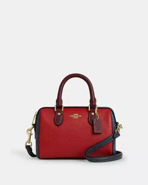Mini Rowan Crossbody Bag In Signature Leather New Arrival | rivella couture