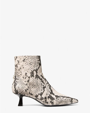 Michael Kors Amali Snake Embossed Boot | Rivella Couture
