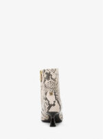 Michael Kors Outlet Amali Snake Embossed Boot | Rivella Couture