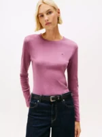 Long-Sleeve Crewneck Favorite T-Shirt