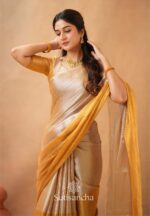 Raga Tissue Saree | Rivella Couture