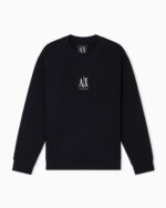 Crewneck cotton sweatshirt | Rivella couture