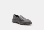 Coach Loafer With Signature Print
