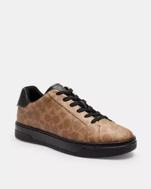 Coach High Line Sneaker In Signature Canvas | Rivella couture