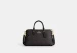 cw422_imxaq_a0 Georgia Satchel Bag In Signature Canvas