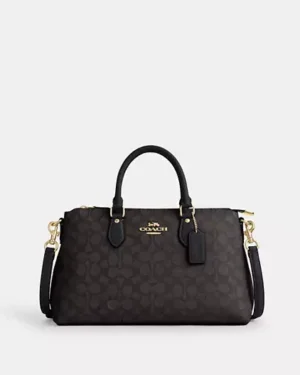 Georgia Satchel Bag In Signature Canvas