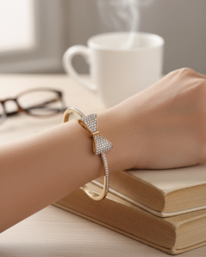 Seoul Diamond Elegance bow Bracelet