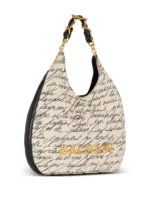 Balmain large 1945 Soft Hobo shoulder bag