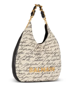 Balmain large 1945 Soft Hobo shoulder bag