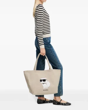 Karl Lagerfeld Ikon Choupette tote bag