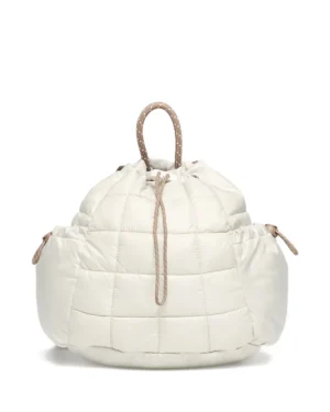 Nike quilted-design backpack