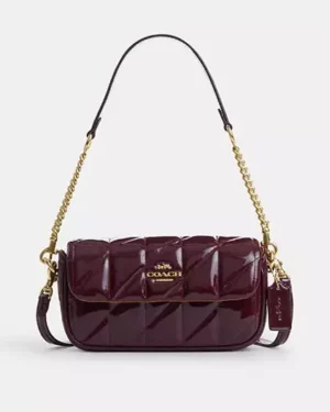 Coach Hailey Flap Bag With Quilting