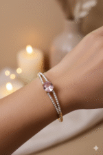 Designer Pearl Bracelet | Rivella Couture