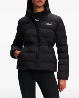 Karl Lagerfeld K/Signature puffer jacket | Rivella Couture