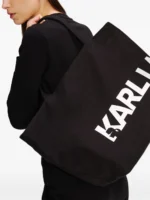 Karl Lagerfeld K/Essential oversized-logo tote bag