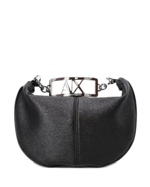 Armani Exchange logo-plaque chain clutch bag