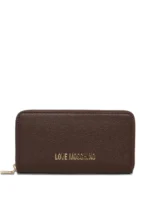 Love Moschino logo zip-around wallet | Rivella couture