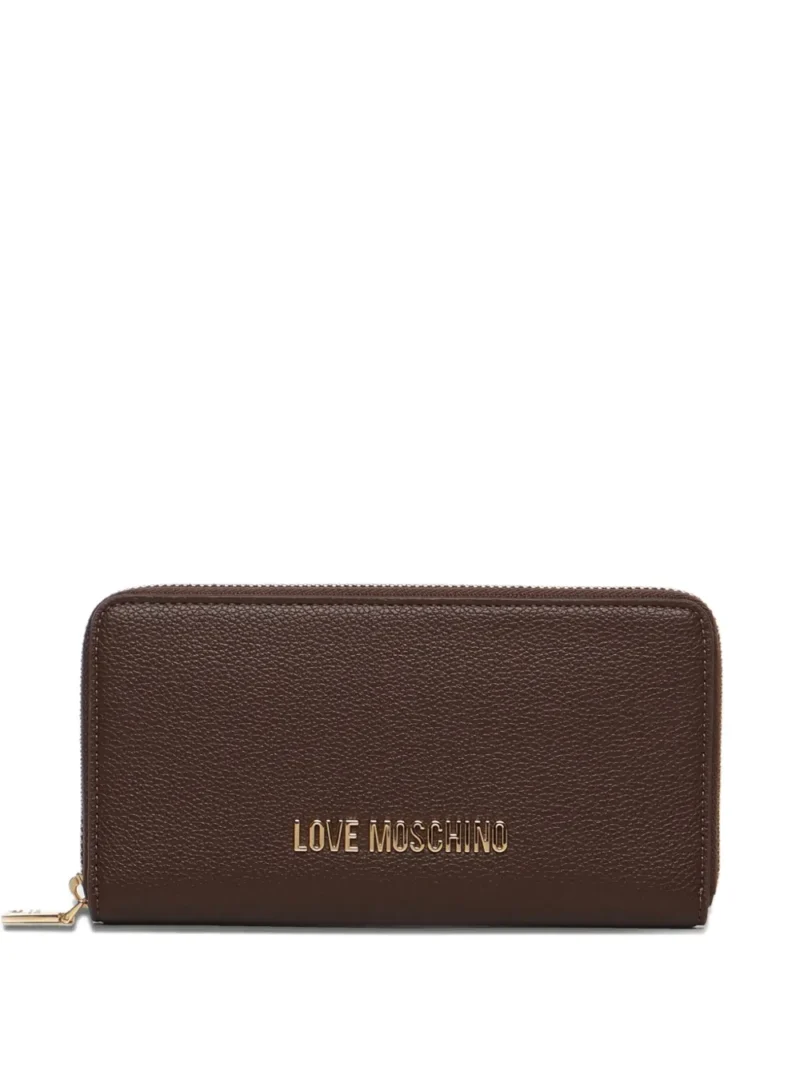 Love Moschino logo zip-around wallet | Rivella couture