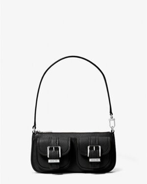 Michael Kors Zoe Small Pebbled Leather Pochette