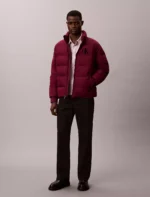 Calvin Klein Chenille Monogram Puffer Jacket