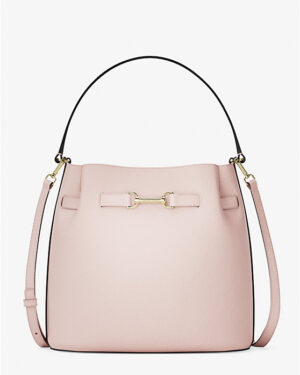 Michael Kors Carson Medium Pebbled Leather Convertible Bucket Crossbody Bag