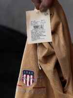 GANT Women Brown Graphic Crew Neck Tshirt